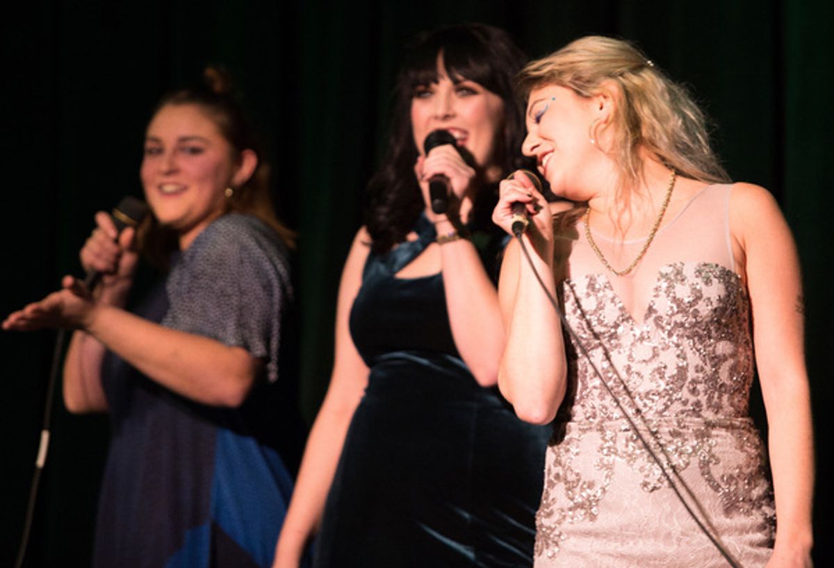 Gracie McGraw, Jenna Pryor and Molly Balsam at 