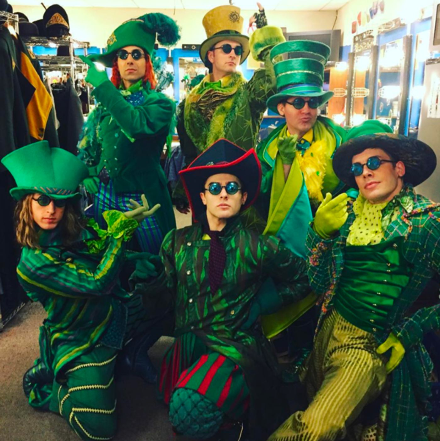 Photo Flash: GREAT COMET Pens a Love Letter, WICKED Strikes a Sensible Pose, and More Saturday Intermission Pics!  Image