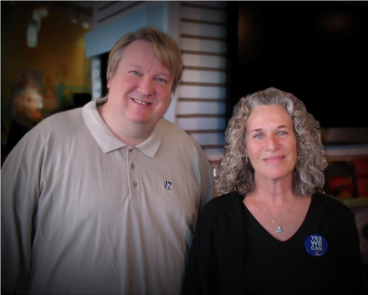 Anton Anderssen and Carole King at 