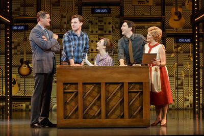 Curt Bouril, Liam Tobin, Julia Knitel, Ben Fankhauser  and Erika Olson  Photo