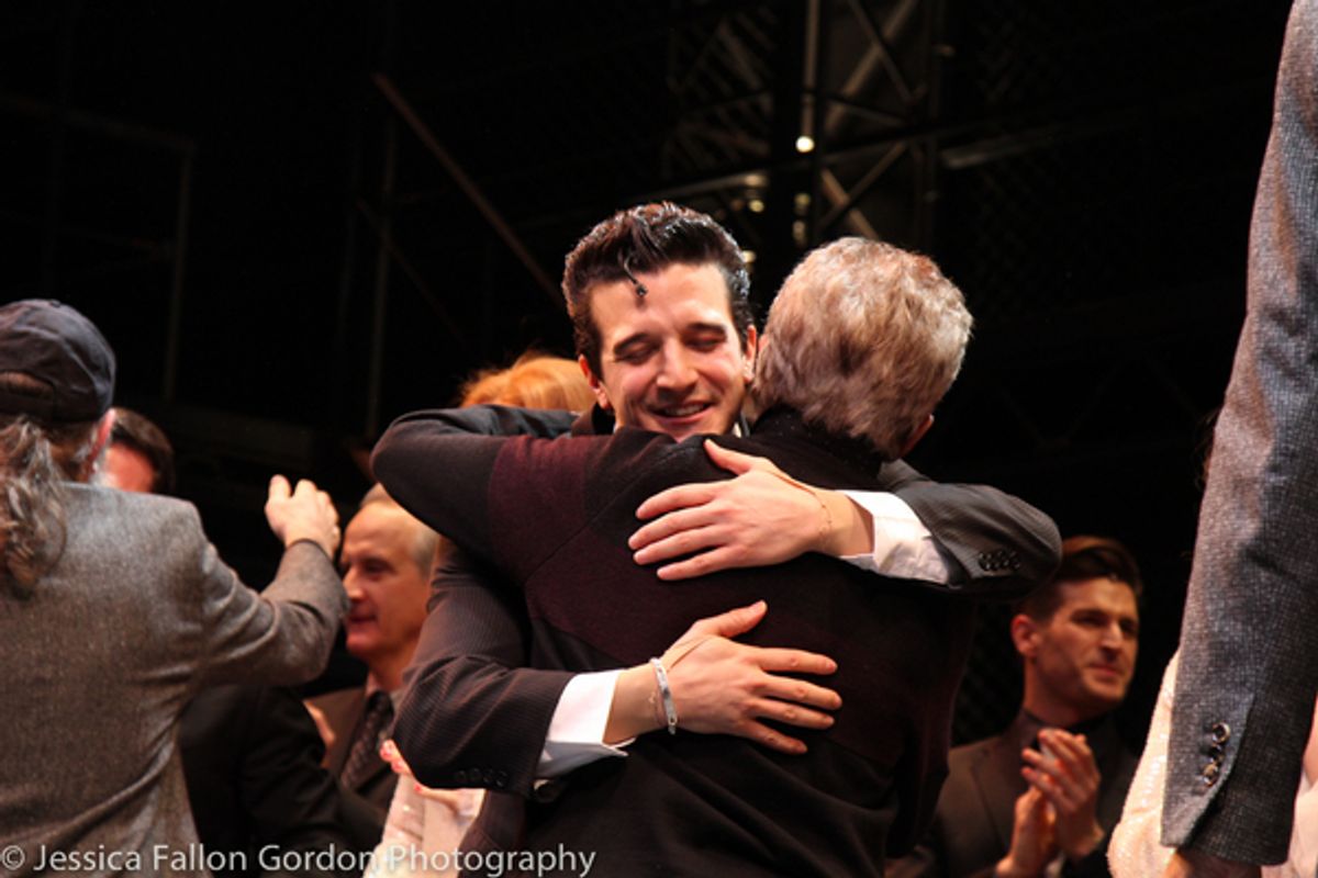 Mark Ballas and Frankie Valli at 