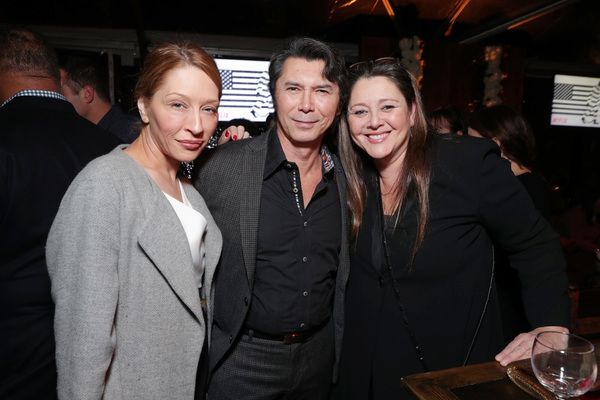 Yvonne Boismier Phillips, Lou Diamond Phillips and Camryn Manheim Photo