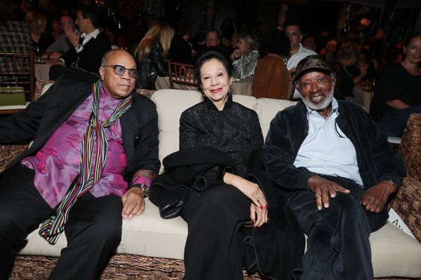 Quincy Jones, Jacqueline Avant and Clarence Avant  Photo