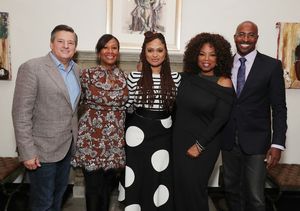 Ted Sarandos, Nicole Avant, Ava DuVernay, Oprah Winfrey and Van Jones @ BroadwayWorld Ted Sarandos, Nicole Avant, Ava DuVernay, Oprah Winfrey and Van Jones Photo