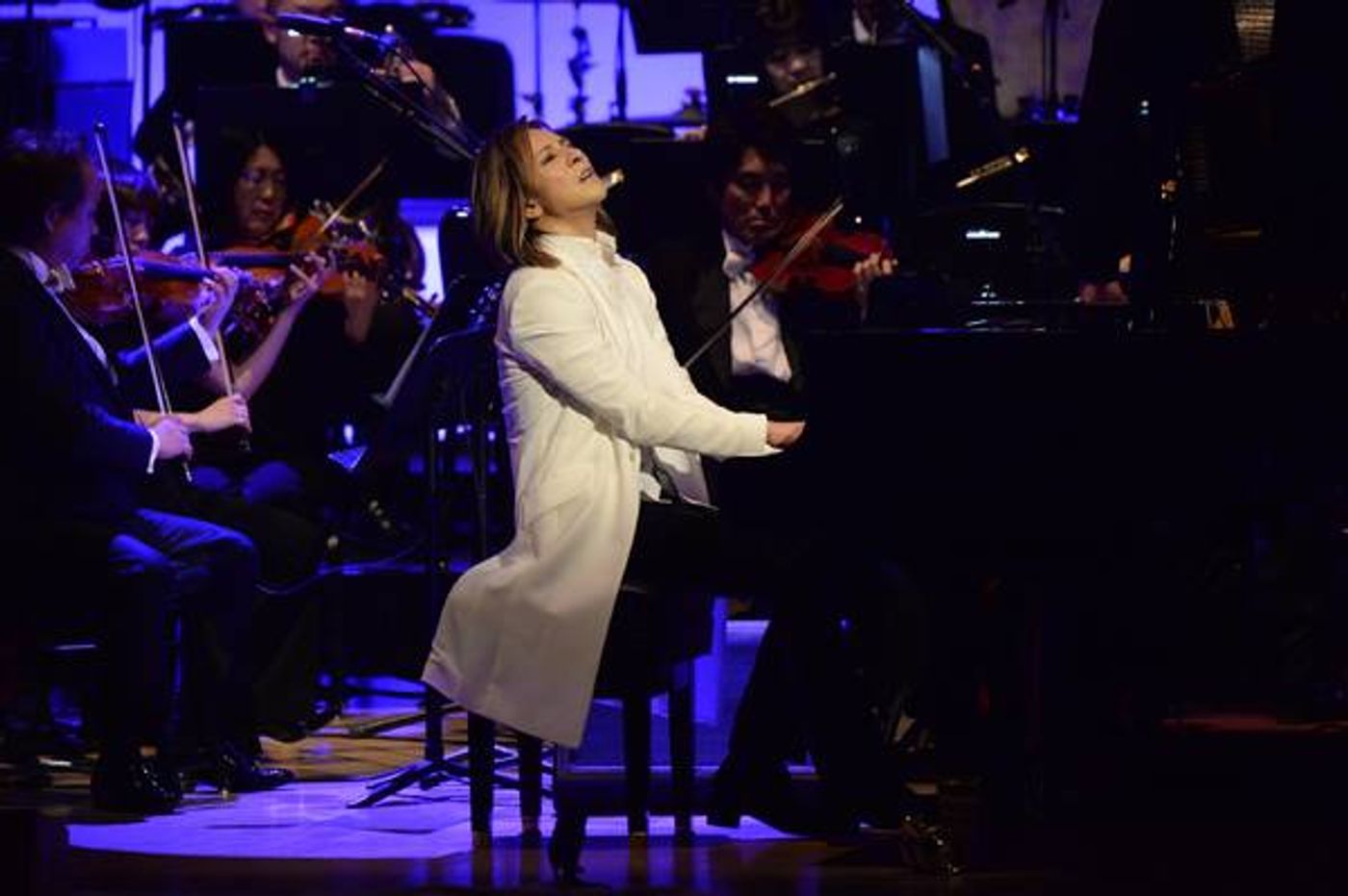 Photo Flash: First Look at Yoshiki With the Tokyo Philharmonic Orchestra at Carnegie Hall  Image