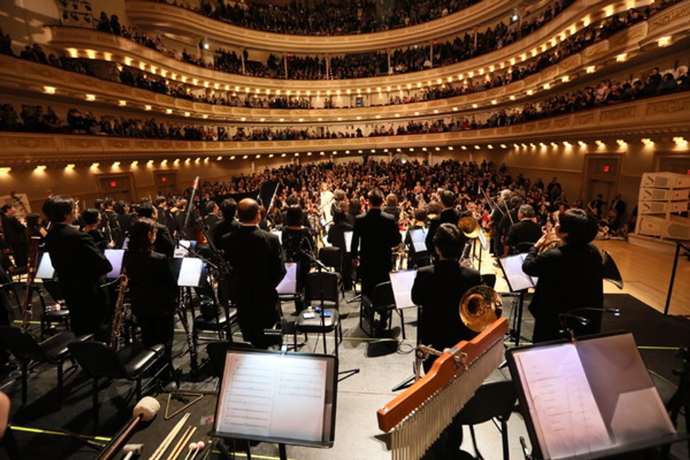 Photo Flash: First Look at Yoshiki With the Tokyo Philharmonic Orchestra at Carnegie Hall  Image