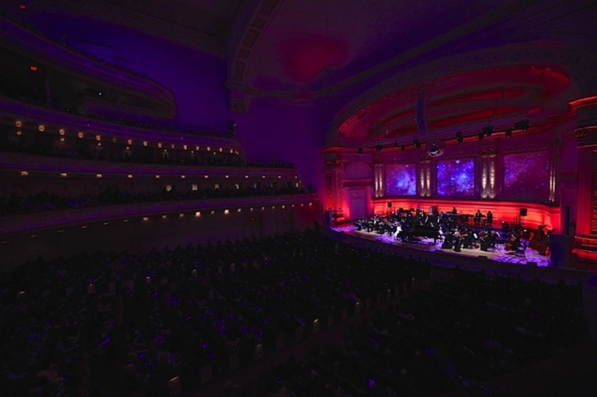 Yoshiki With Tokyo Philharmonic Orchestra at Carnegie Hall at 