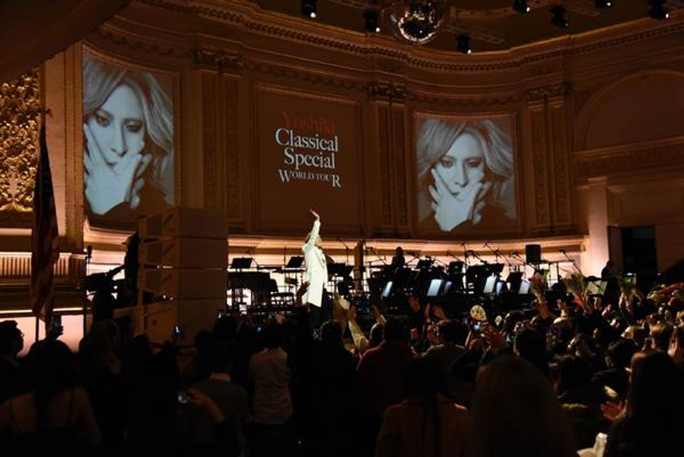 Photo Flash: First Look at Yoshiki With the Tokyo Philharmonic Orchestra at Carnegie Hall  Image