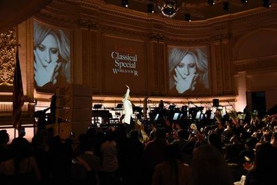 Yoshiki With Tokyo Philharmonic Orchestra at Carnegie Hall Photo
