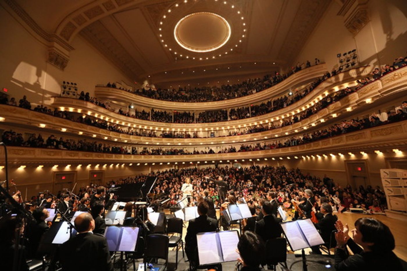 Photo Flash: First Look at Yoshiki With the Tokyo Philharmonic Orchestra at Carnegie Hall  Image