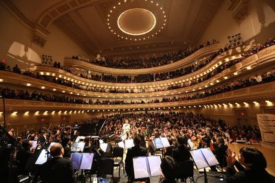 Yoshiki With Tokyo Philharmonic Orchestra at Carnegie Hall Photo