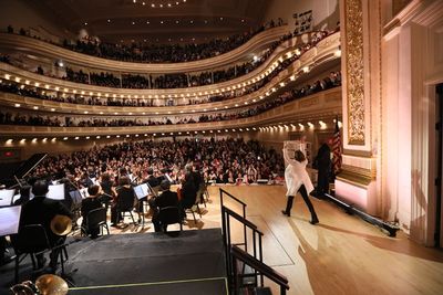 Yoshiki With Tokyo Philharmonic Orchestra at Carnegie Hall Photo
