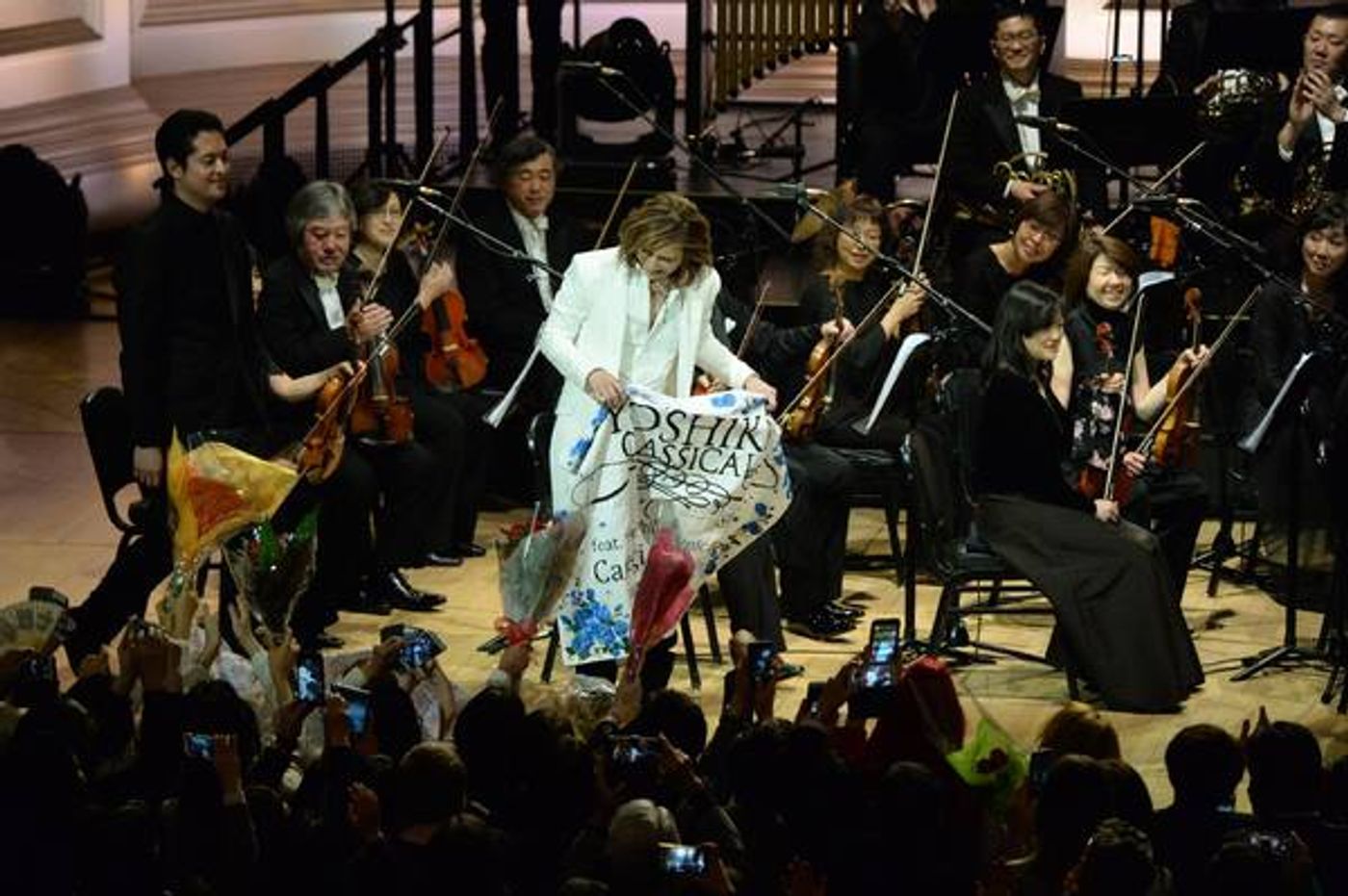 Photo Flash: First Look at Yoshiki With the Tokyo Philharmonic Orchestra at Carnegie Hall  Image