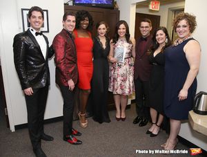 Anthony Nunziata, Will Nunziata, Amber Iman, Laura Osnes, Lindsay Mendez, Luke S. Fra Photo