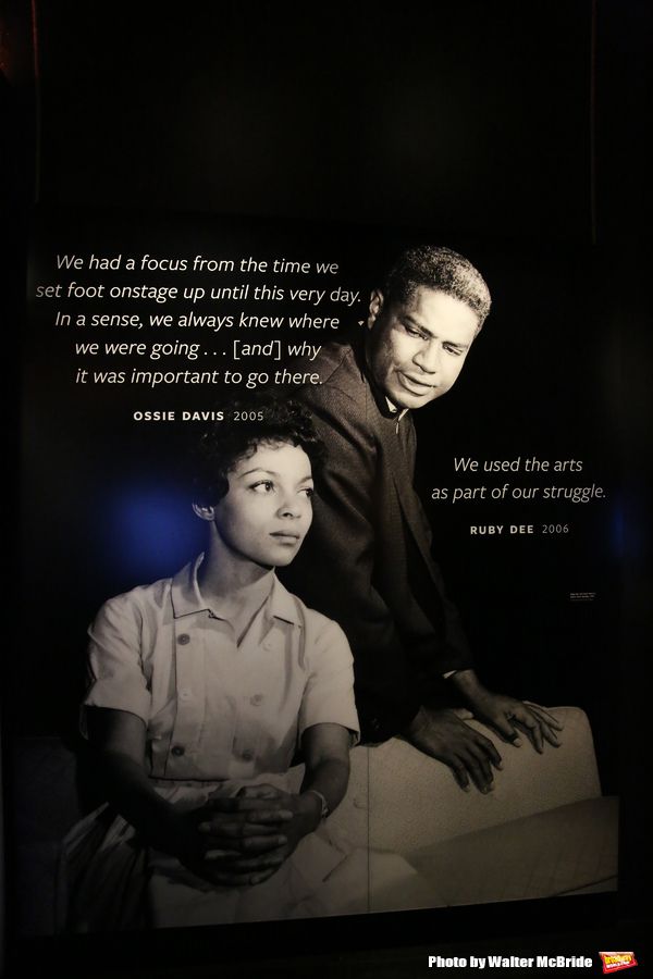 Ossie Davis and Ruby Dee Exhibit Photo