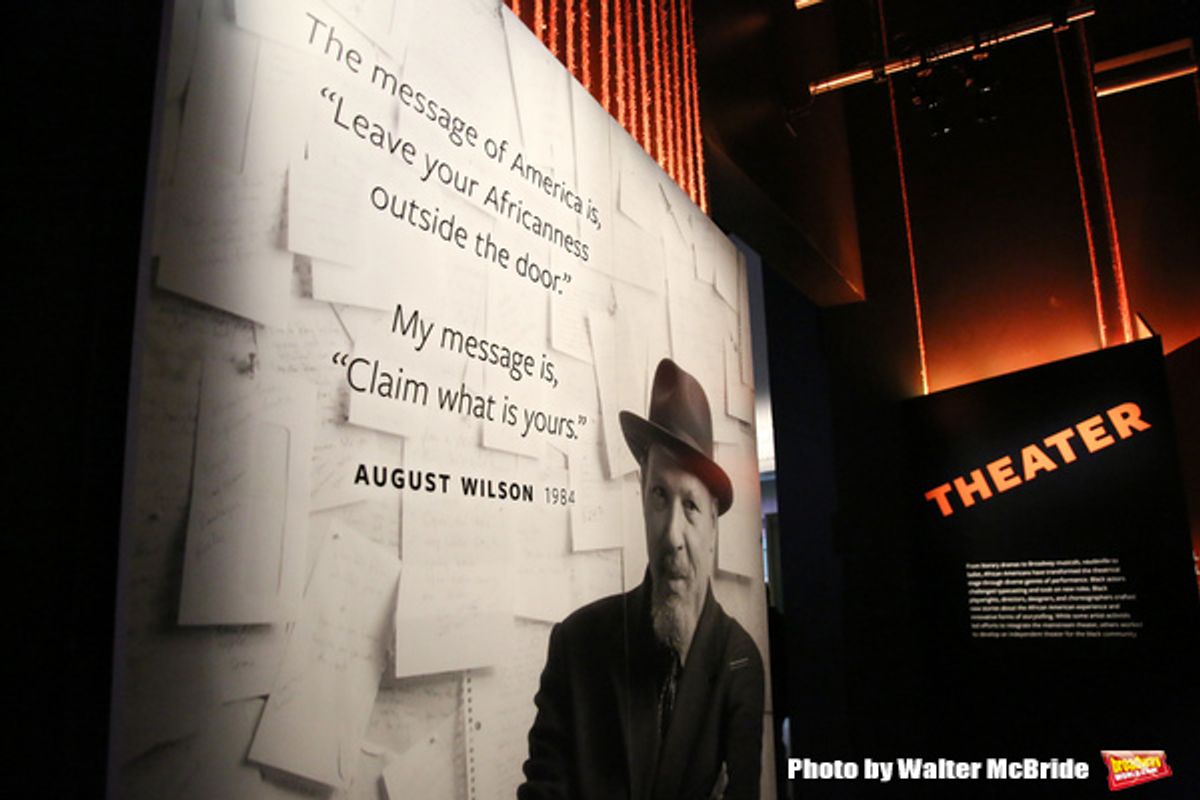 August Wilson Exhibit at 