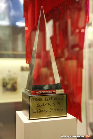 Whitney Houston American Music Award Exhibit  Photo