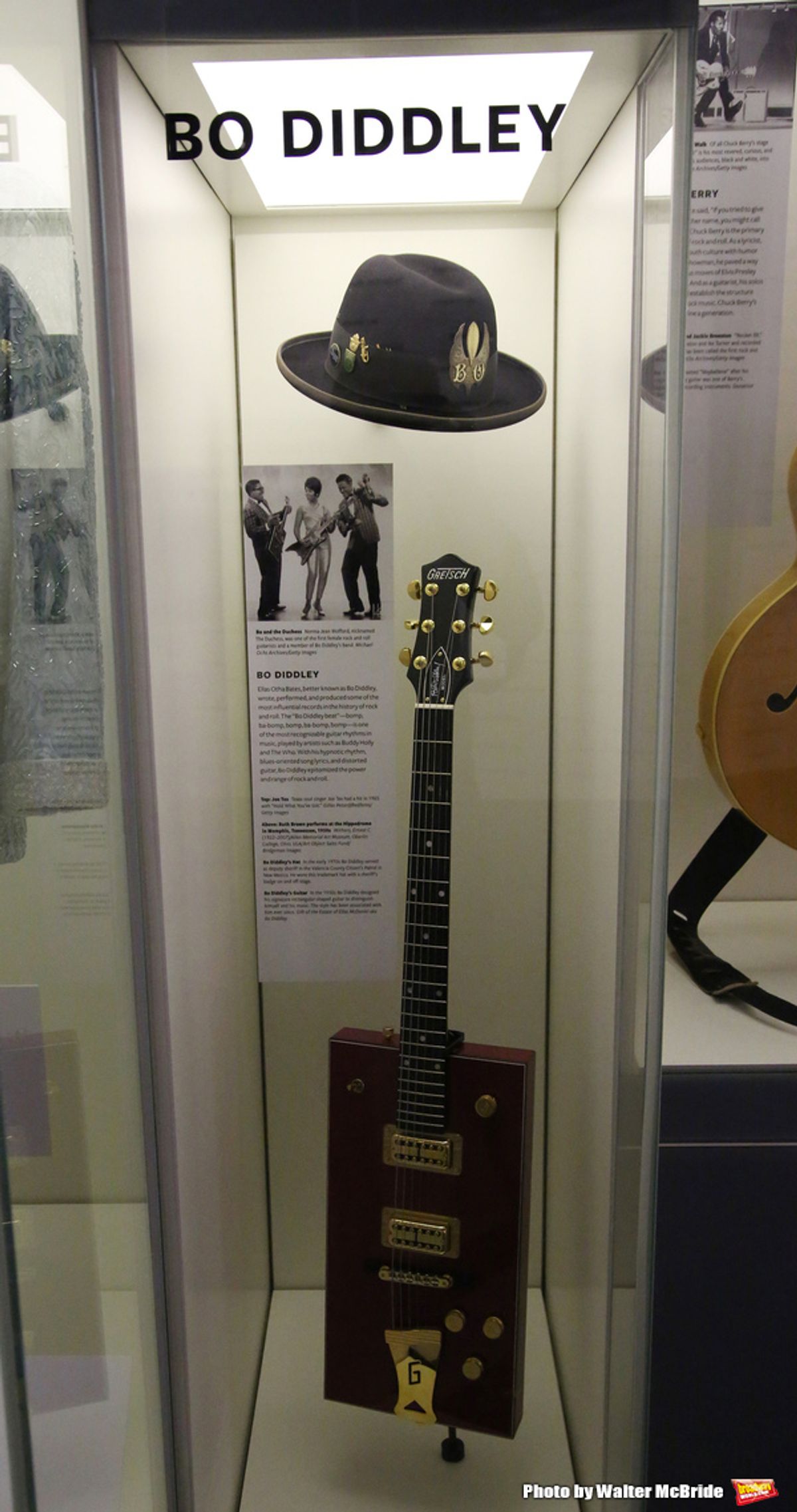 Bo Diddley Exhibit  at 