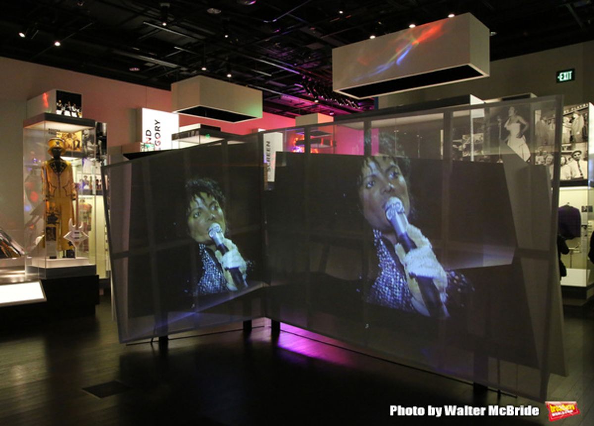 Michael Jackson, Musical Crossroads Exhibit  at 