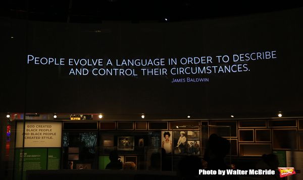 James Baldwin Exhibit  Photo