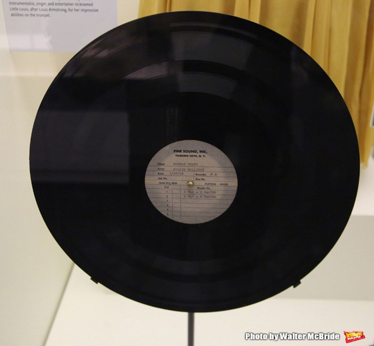 Billie Holiday Exhibit  at 