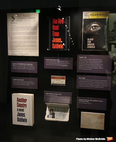 James Baldwin Exhibit  Photo