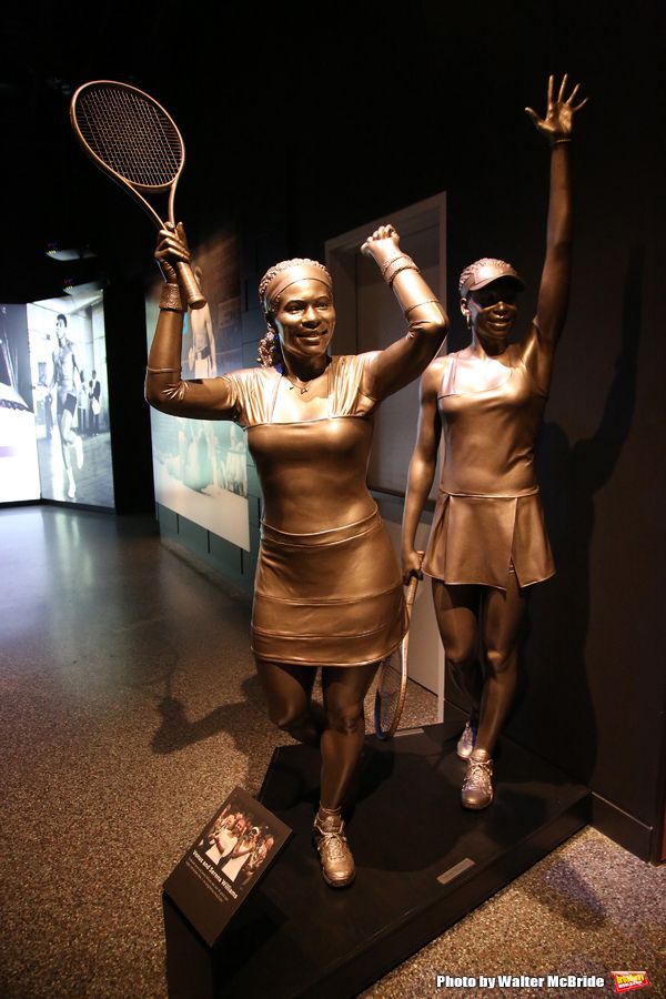 Venus Williams and Serena Williams Exhibit Photo