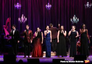 Will Nunziata and Anthony Nunziata, Bayla Whitten, Laura Osnes, Luke S. Frazier, Lind Photo