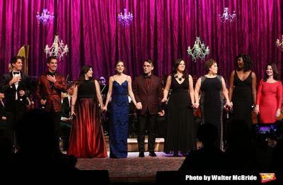 Will and Anthony Nunziata, Bayla Whitten, Laura Osnes, Luke S. Frazier, Lindsay Mende Photo