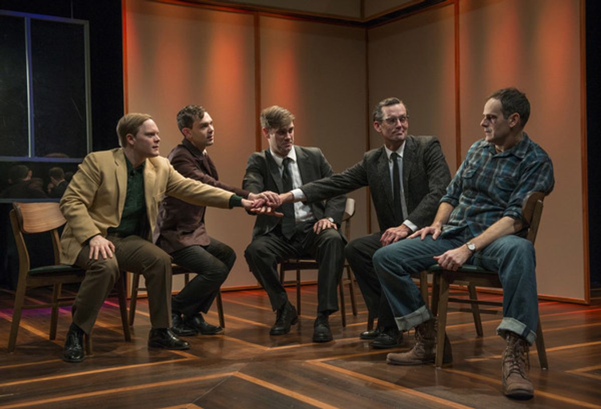 Alex Weisman, Lane Anthony Flores, Kyle Hatley, Rob Lindley and Paul Fagen at 