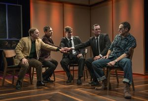 Alex Weisman, Lane Anthony Flores, Kyle Hatley, Rob Lindley and Paul Fagen Photo