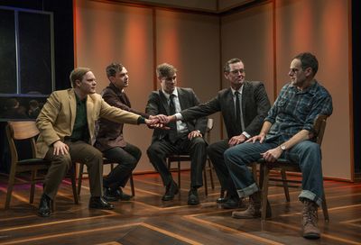 Alex Weisman, Lane Anthony Flores, Kyle Hatley, Rob Lindley and Paul Fagen Photo