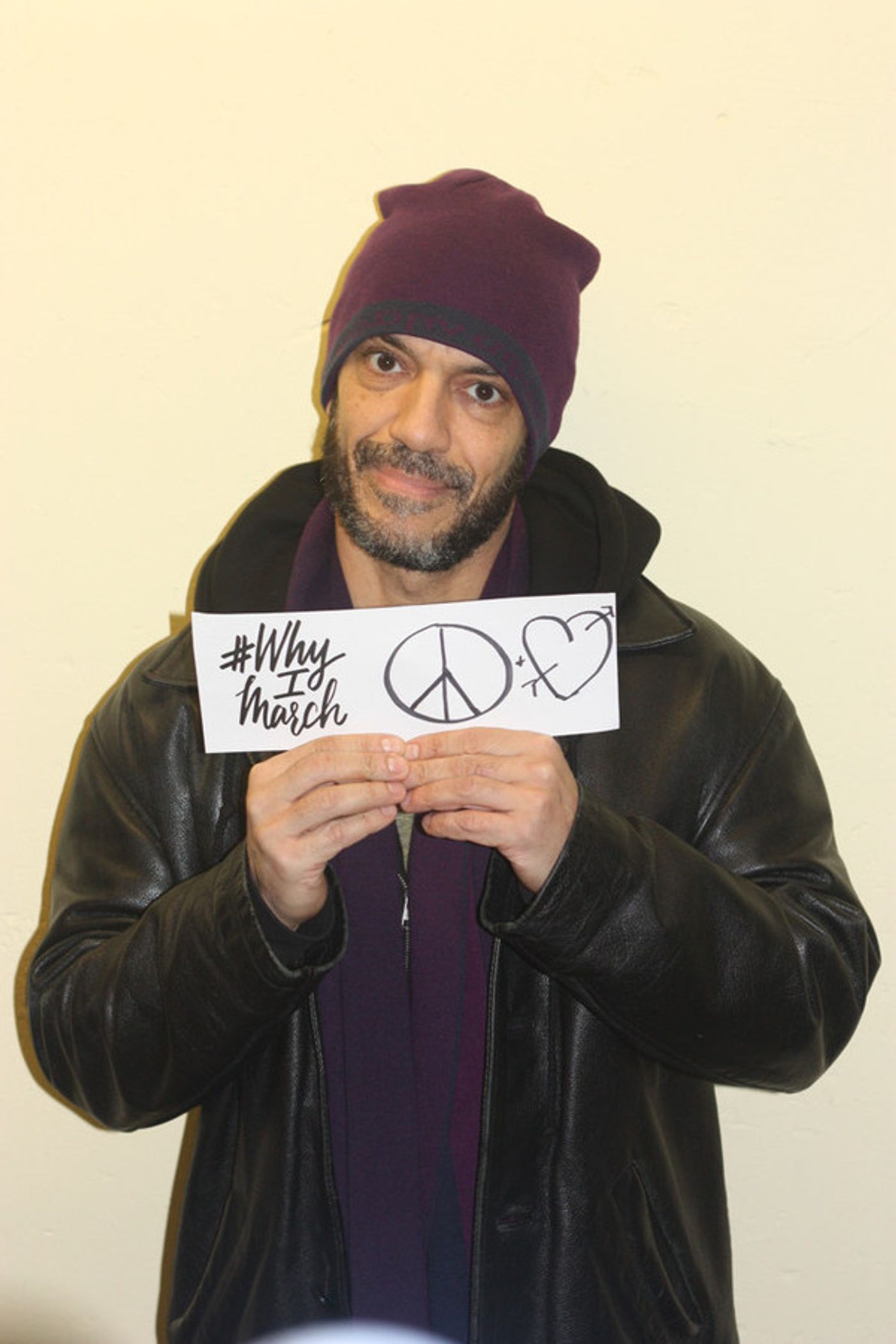 Photo Flash: #WhyIMarch - NYC Actors, Crew Members Support Women's March on Washington  Image
