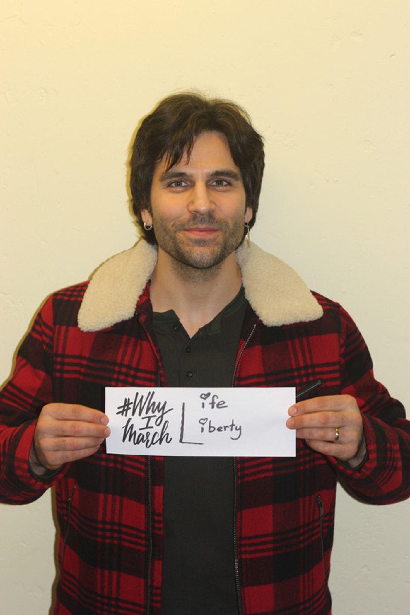 Photo Flash: #WhyIMarch - NYC Actors, Crew Members Support Women's March on Washington  Image