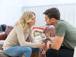 Emilia Fox and Theo James Photo