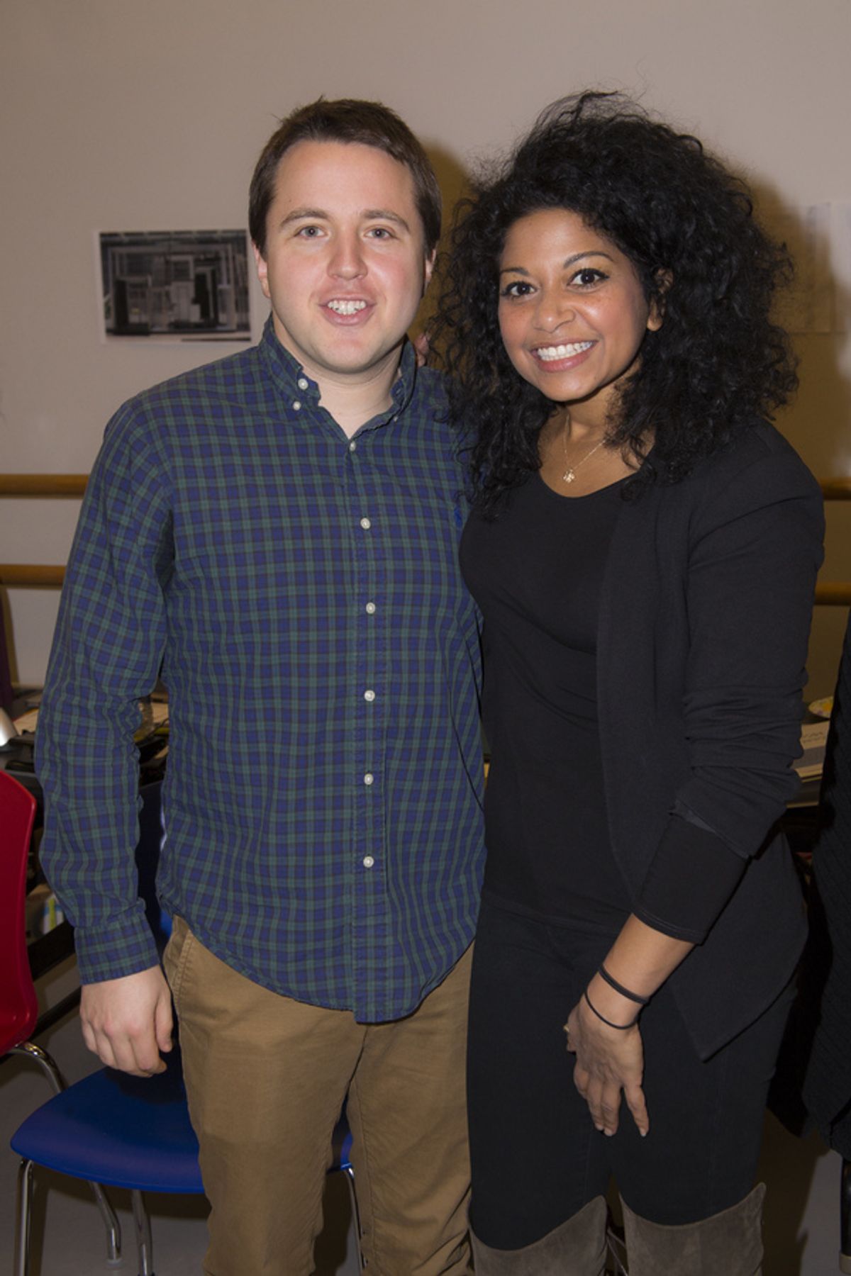 Joshua Harmon and Rebecca Naomi Jones at 