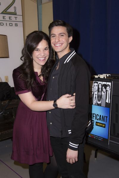 Lindsay Mendez and Gideon Glick Photo