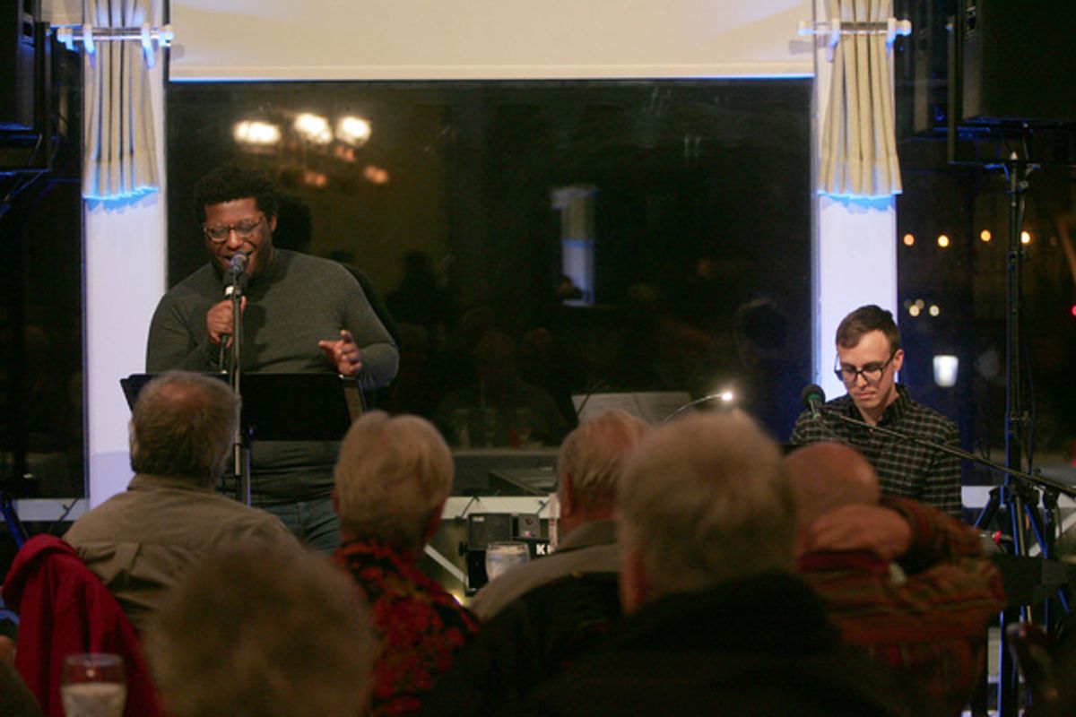 Mark Sonnenblick and Garry Owens at 