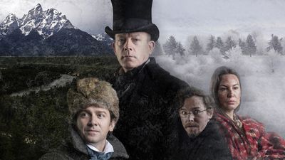 Leif Norby, DeLanna Studi, Jeremy Aggers, and Shawn Fagan Photo