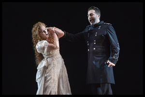 Maria Jose Moreno as Lucia and Mario Cassi as Enrico Photo