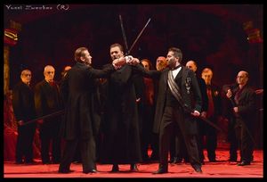 Alexei Dolgov as Edgardo, 	Dario Russo as Raimondo and Mario Cassi as Enrico Photo