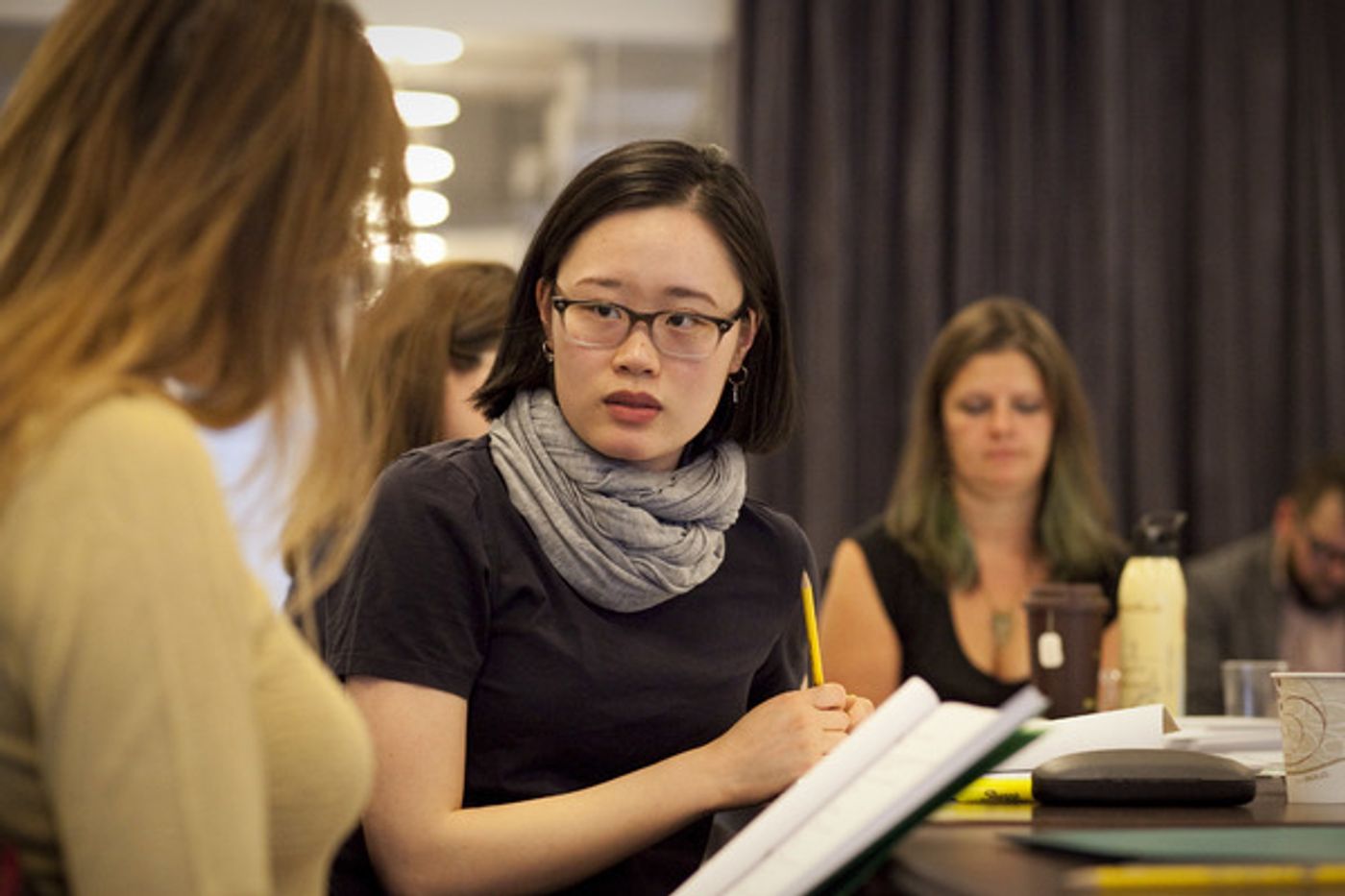 Photo Flash: In Rehearsal for Bryna Turner's BULL IN A CHINA SHOP at LCT3  Image