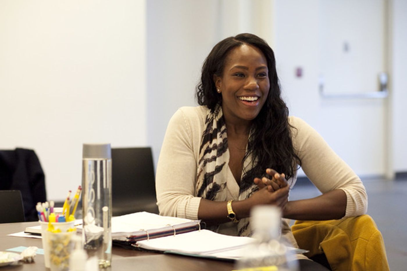 Photo Flash: In Rehearsal for Bryna Turner's BULL IN A CHINA SHOP at LCT3  Image