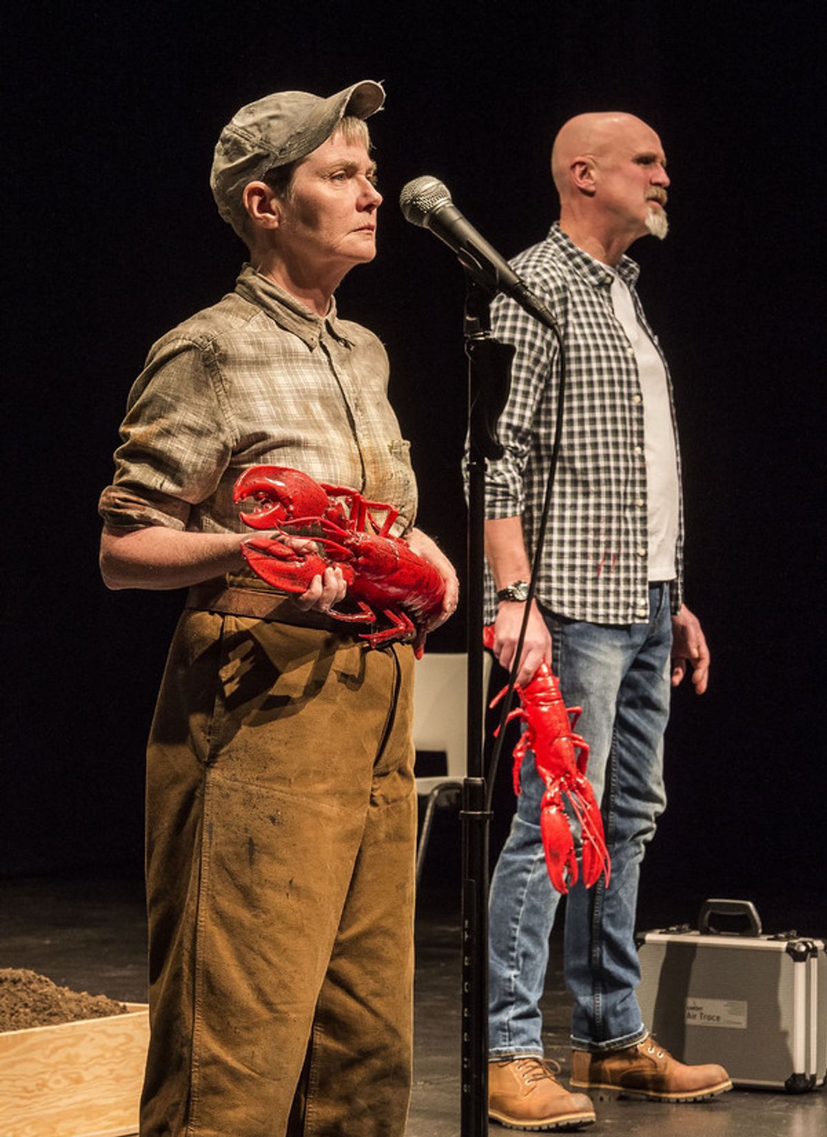 Gina Moxley and Tim Crouch at 