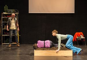 Tim Crouch, Ayla Moses and Cath Whitefield Photo