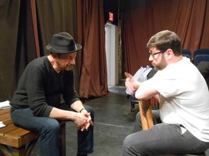 Anthony Gallo, Eugene Kopman plan the final crime in THE DEAD OLD LADY FROM NEW JERSE Photo