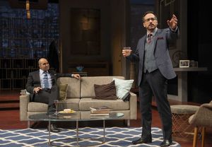 Milwaukee Repertory Theater presents â€" Disgraced†in the Quadracci Powerhouse Jan 17 – February 12, 2017. Featuring Maboud Ebrahimzadeh and Jason Babinsky. Photo by Michael Brosilow. @ BroadwayWorld Milwaukee Repertory Theater presents â€" Disgraced†in the Quadracci Power Photo