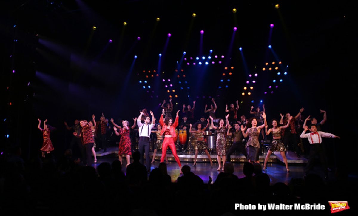 Alma Cuervo, Ektor Rivera , Ana VillafaÃ±e, AndrÃ©a Burns with cast  at 