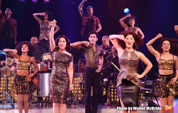 Andr??a Burns and Carlos E. Gonzalez and cast Photo