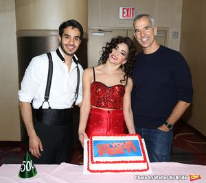 Ektor Rivera and Ana Villafañe with director Jerry Mitchell @ BroadwayWorld Ektor Rivera and Ana Villafañe with director Jerry Mitchell Photo